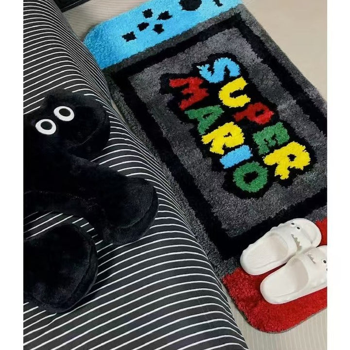 Gaming Controller-Themed Bath Mat Kalsten
