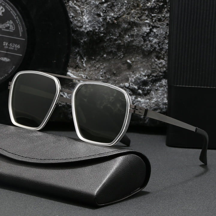 Ladies modern oversized square sunglasses Kalsten