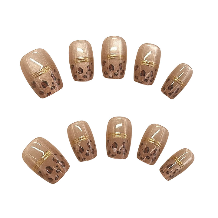 Elegant Press-On Nail Art Set Kalsten