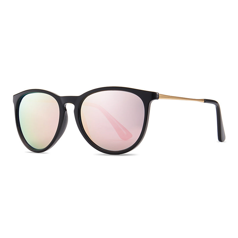 Women's fashionable and elegant sunglasses with high-quality plastic frame and mirrored lenses Kalsten