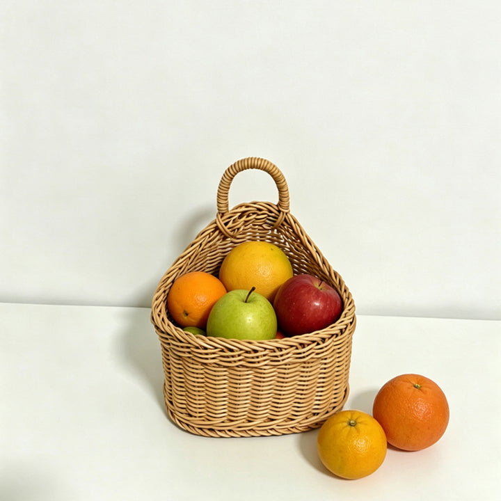 Handwoven Natural Storage Basket Kalsten