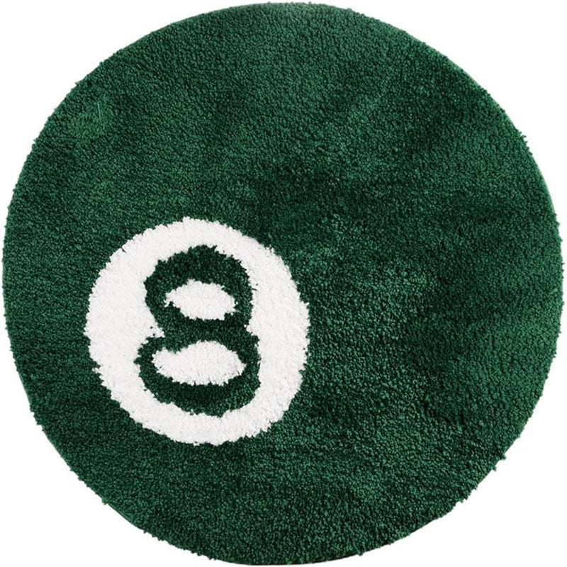 Fun Pool Table Theme Area Rug for Home