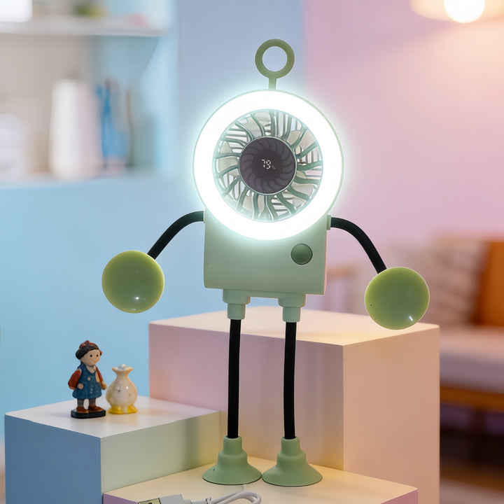Unisex Creative Fan with integrated LED lighting Kalsten