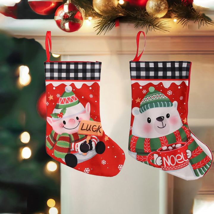Christmas Themed Decorative Stocking