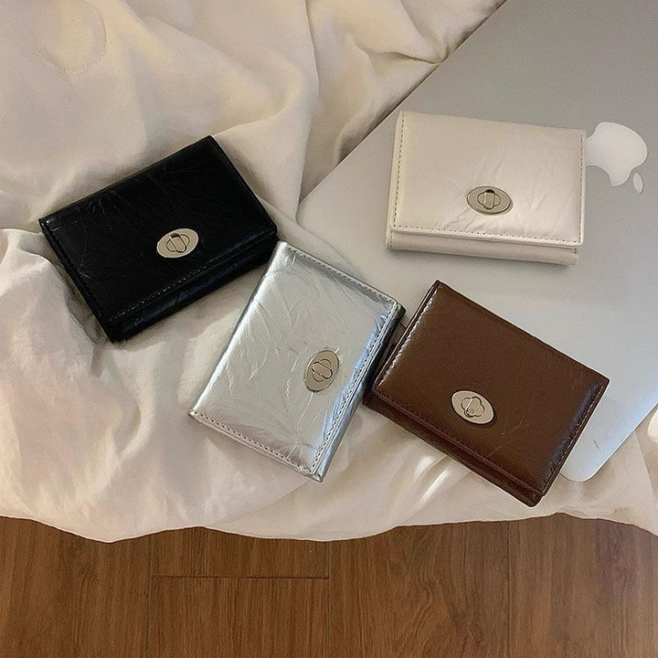 Elegant Textured Leather Wallet Kalsten