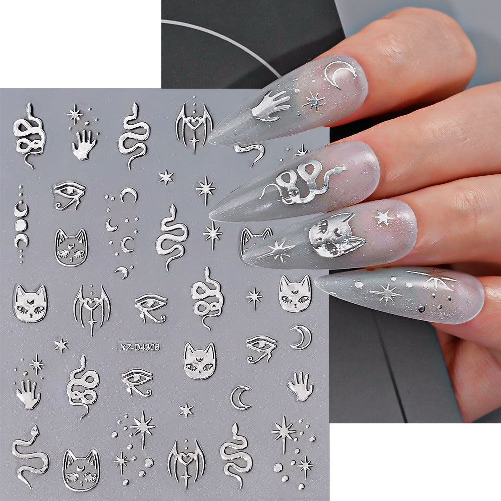 Nail Art Decorative Foil Stickers