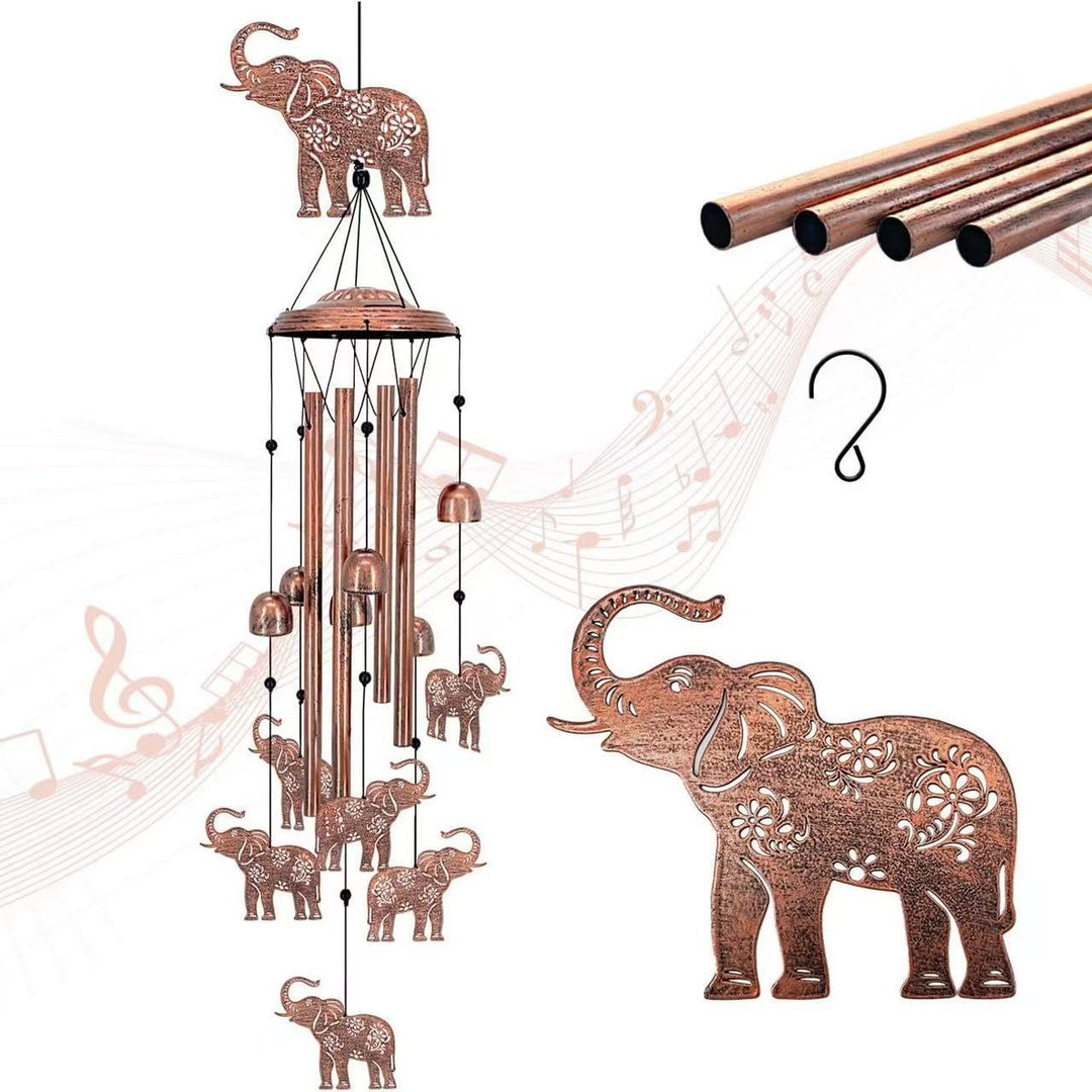 Decorative Wind Chime with Dachshund Design Kalsten