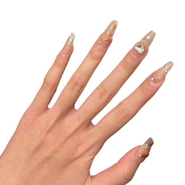 Ombre Press-On Nails with Glossy Finish Kalsten