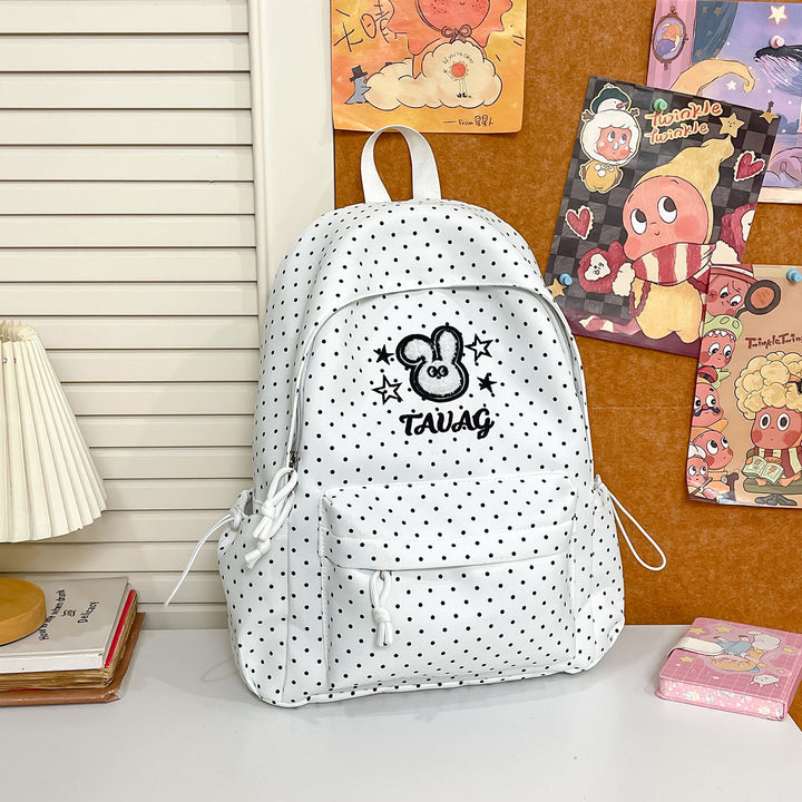 Cute Polka Dot Character Backpack Kalsten