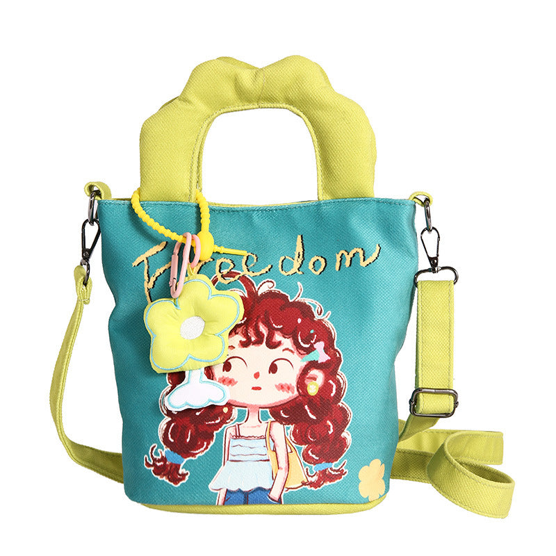 Plush handbag in the cheeky children's motif Kalsten