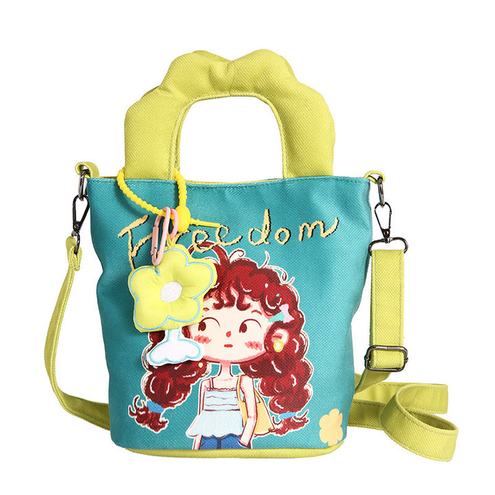 Plush handbag in the cheeky children's motif Kalsten