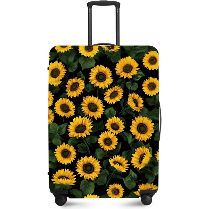Unisex nan elastic suitcase cover with UV-resistant motif print and zip opening Kalsten