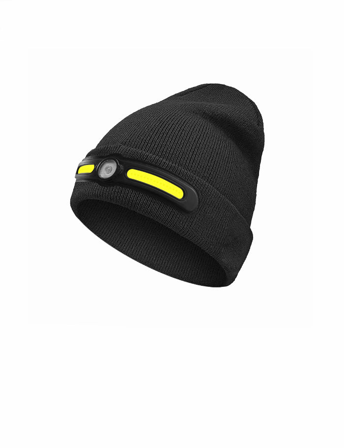LED Beanie Hat with Rechargeable Light Kalsten