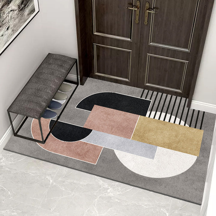 Geometric Patterned Area Mat Kalsten