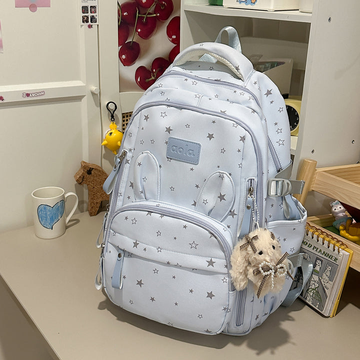 Adorable Bunny-Ear School Backpack Kalsten