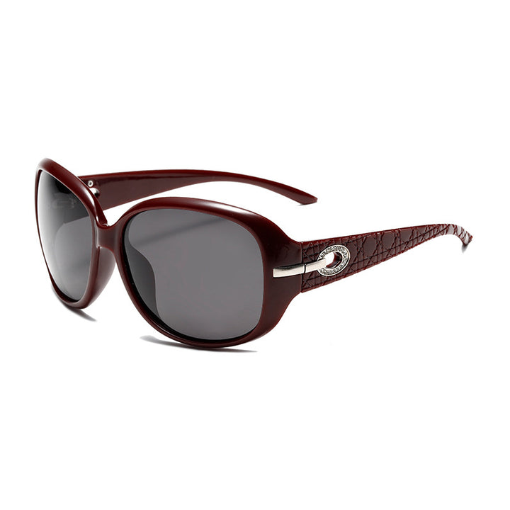 Women Elegant Oversized Sunglasses with Fashionable Pattern Kalsten