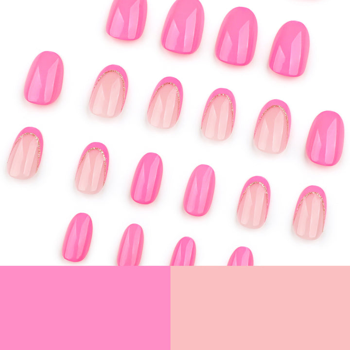 Artful nail art with elegant glitter accents Kalsten