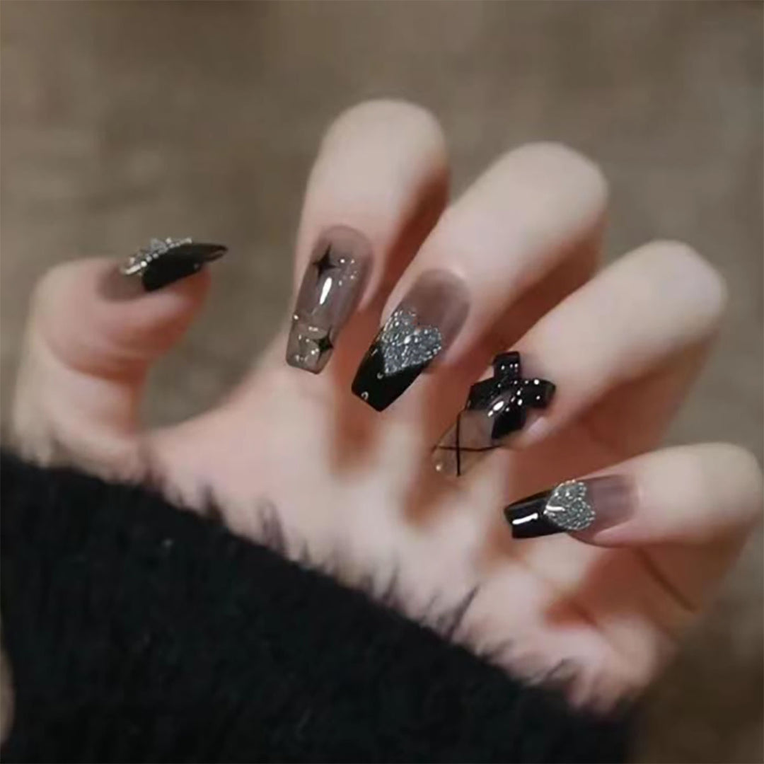Stylish Press-On Nail Set