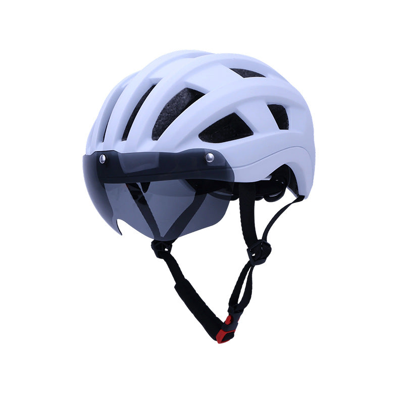 WoAerodynamic Bicycle Helmet with Integrated Visor Kalsten