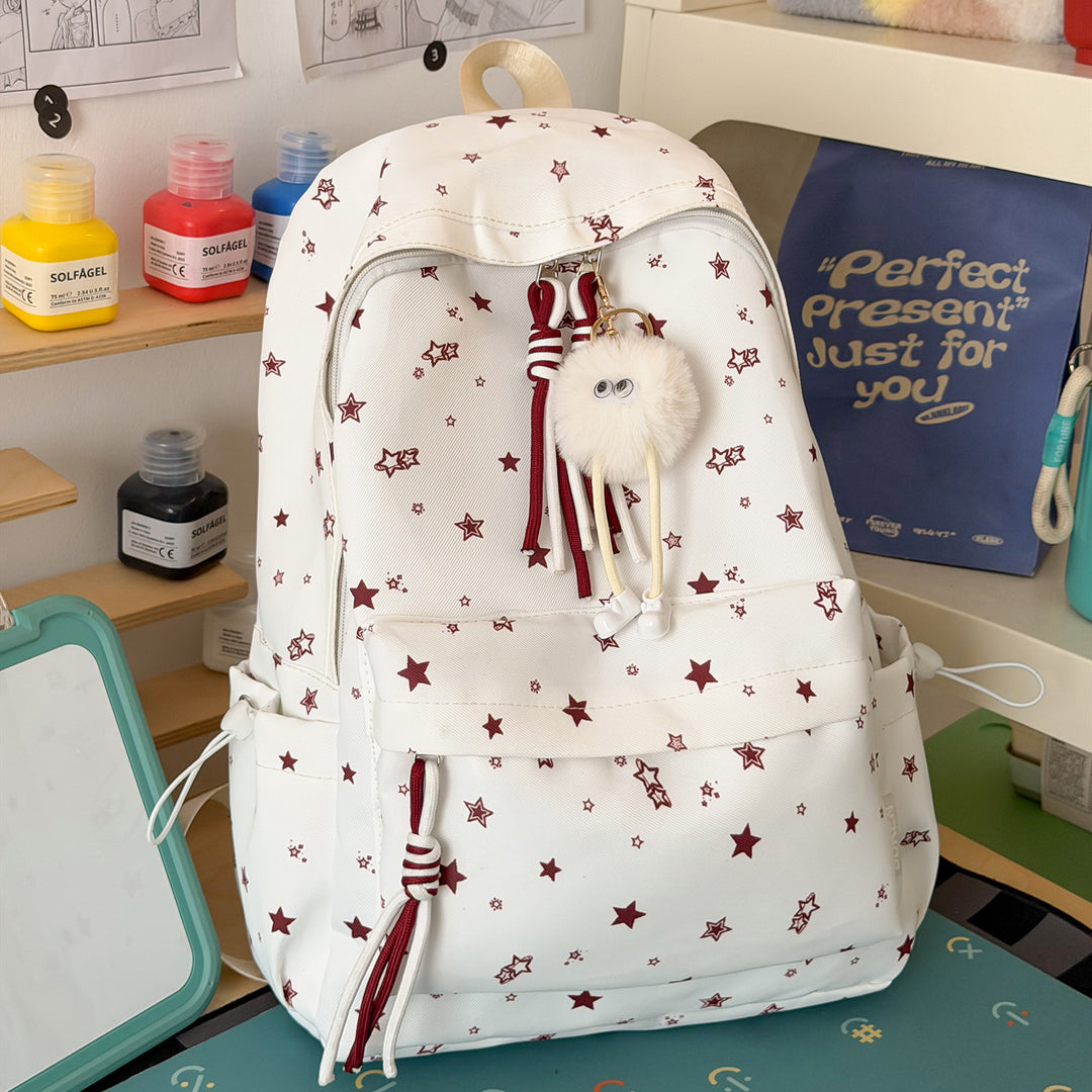 Casual Lightweight Star-Printed Backpack Kalsten