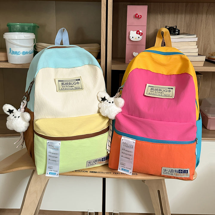 Colorful Multi-Compartment Backpack Kalsten