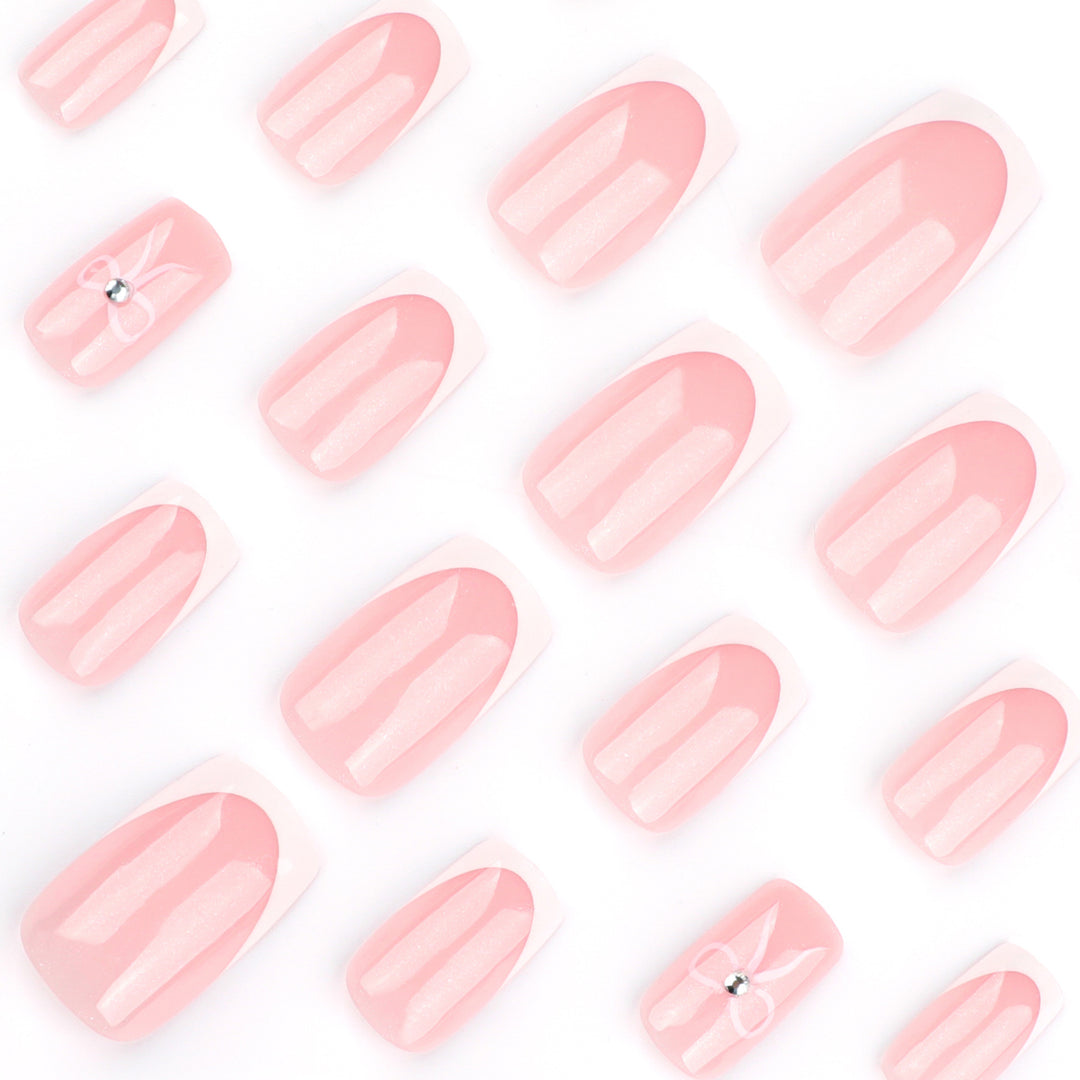 Artful Nail Art with Bow Accents Kalsten