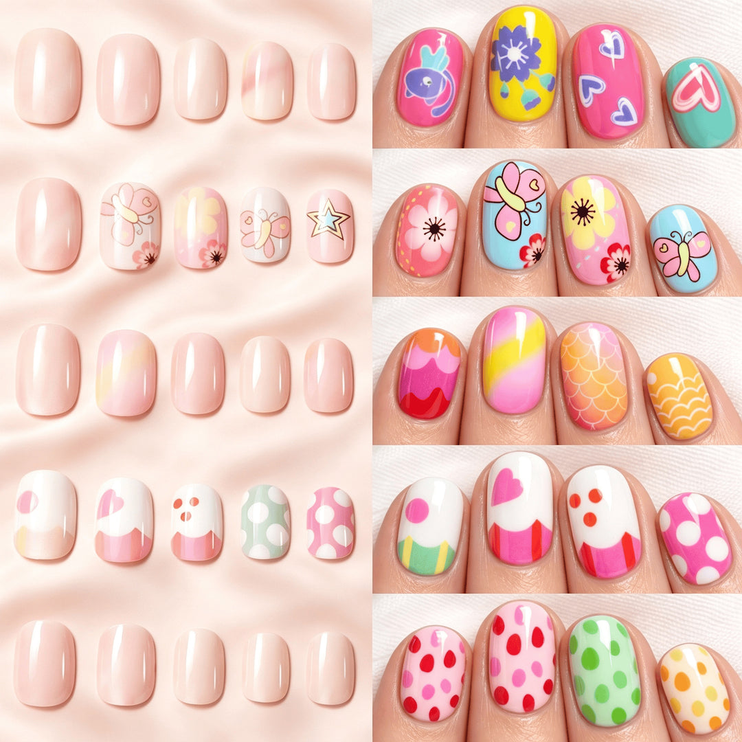 Decorative Nail Art Press-On Collection Kalsten