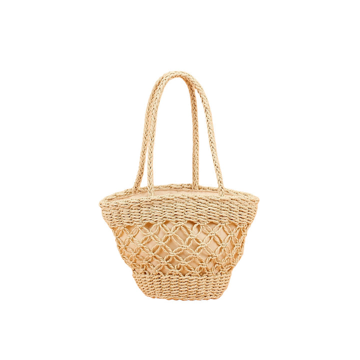Handwoven basket bag with rustic design Kalsten