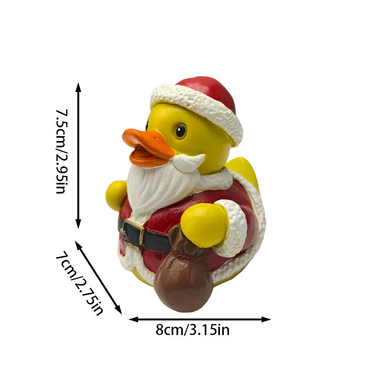 Funny rubber duck in craftsman's outfit Kalsten