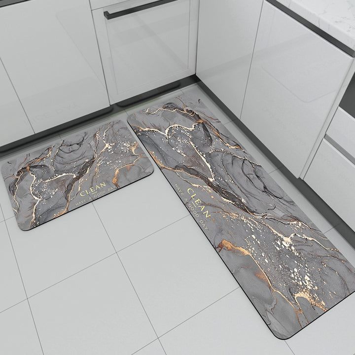 Stylish Non-Slip Kitchen Mat Set