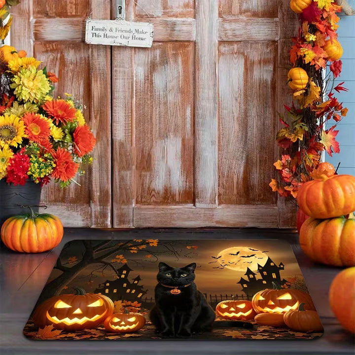 Horror-Themed Welcome Mat Kalsten