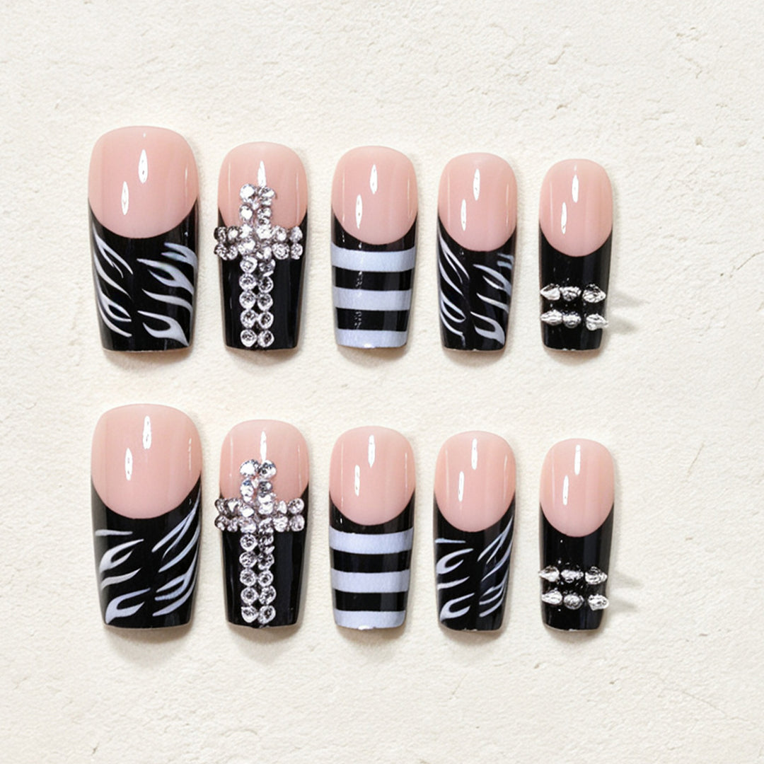 Glamorous Stiletto Nail Art Design Kalsten