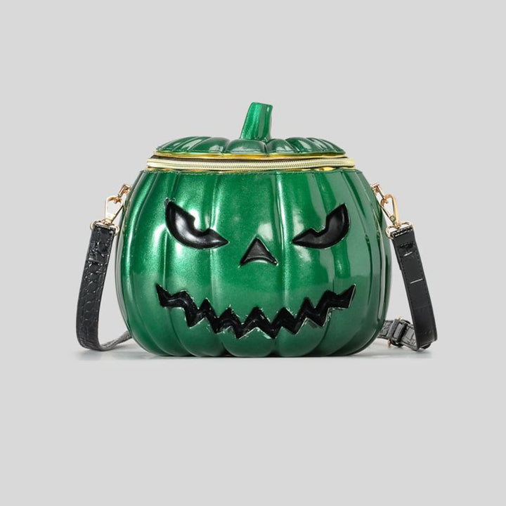 Novelty Pumpkin-Shaped Handbag