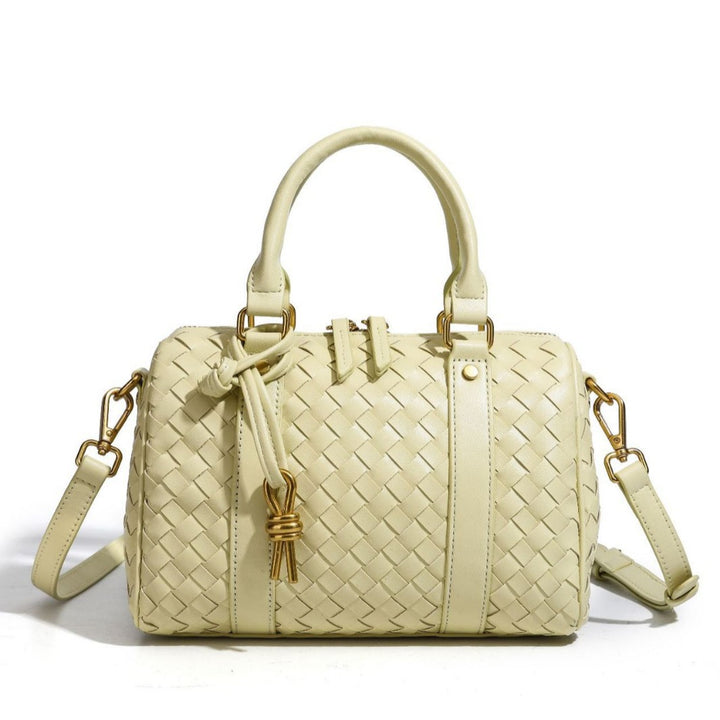 Woven Leather Handbag Kalsten