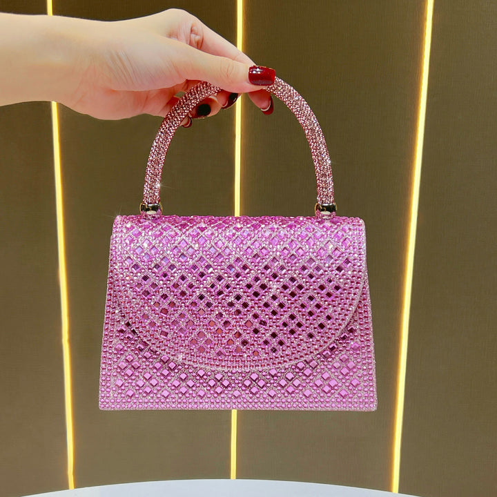 Sparkling Rhinestone Evening Handbag