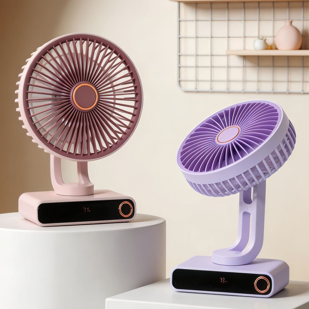 Women Portable Table Fan with Multifunctional Design Kalsten