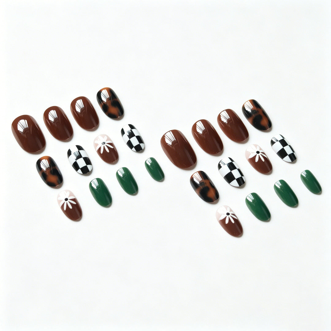 Artistic Mixed Pattern Nail Art Kit