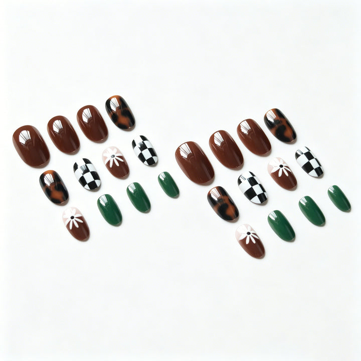 Artistic Mixed Pattern Nail Art Kit