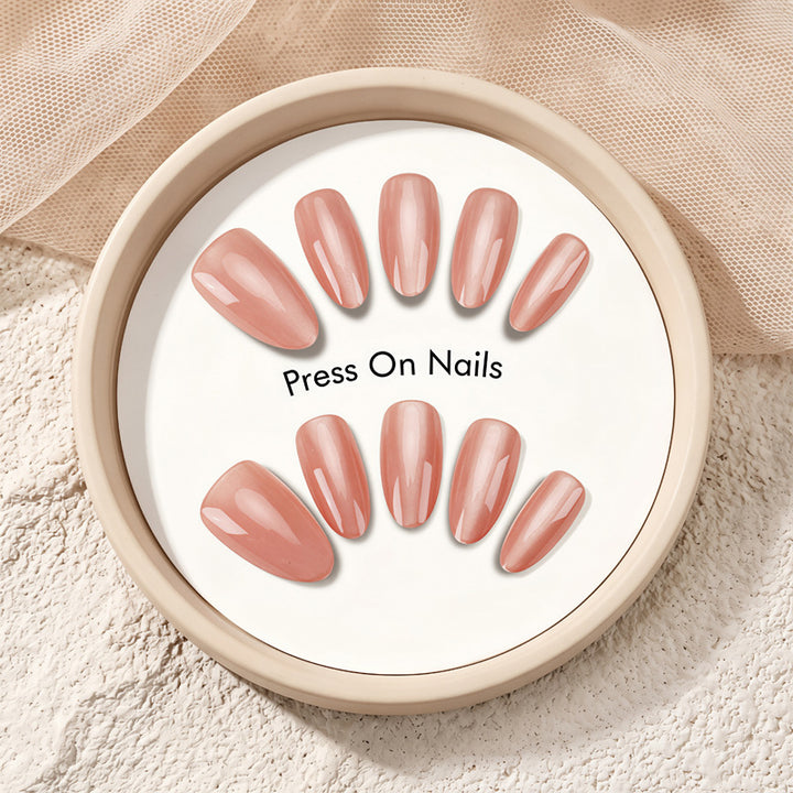 Natural Finish Press-On Nails Kalsten