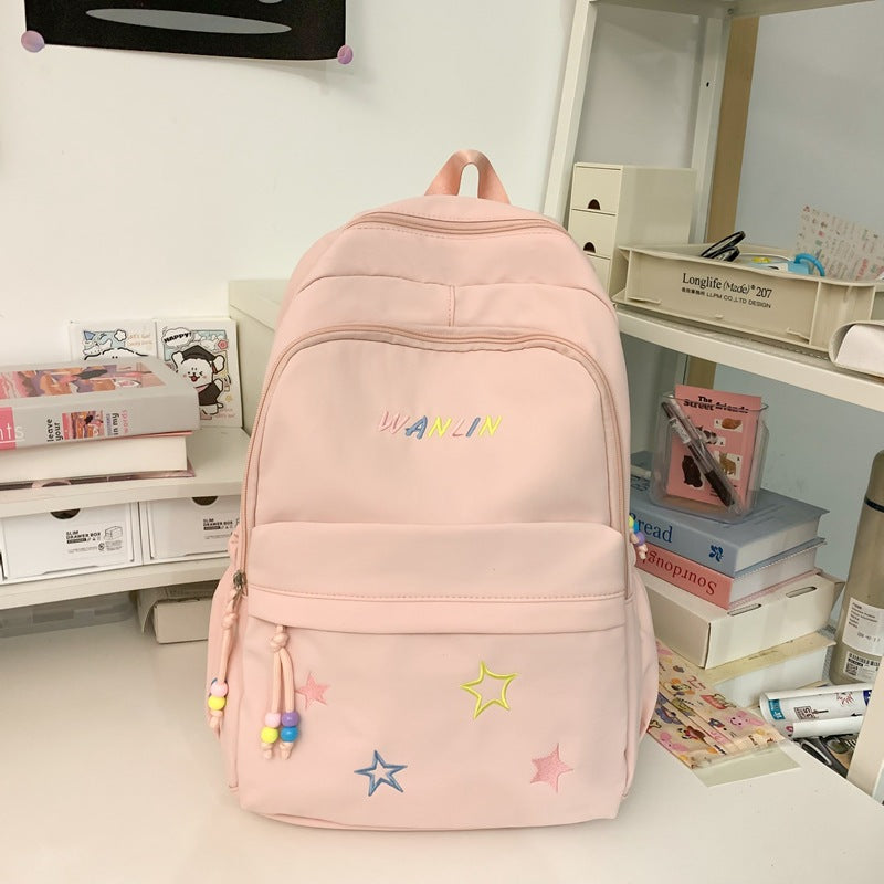 Playful Star-Embellished Backpack Kalsten