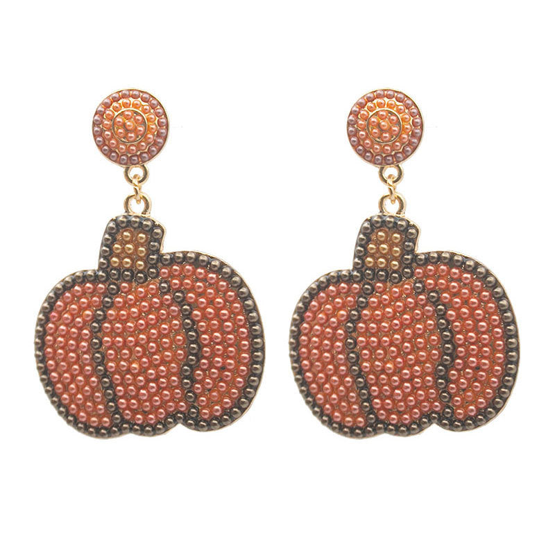 Artistic Skull-Inspired Drop Earrings Kalsten
