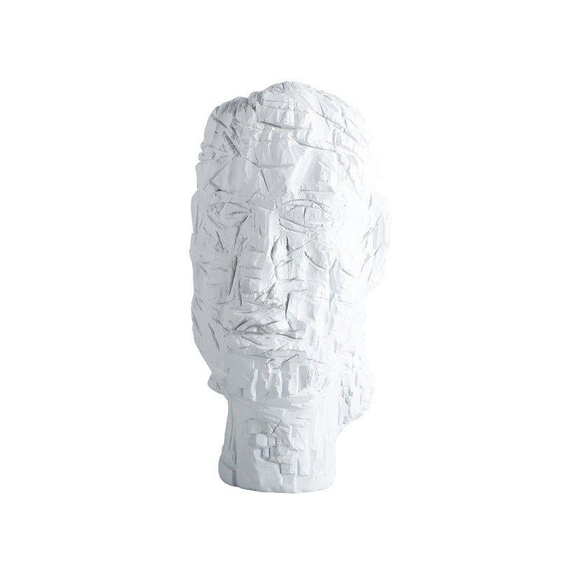Abstract Artistic Head Sculpture