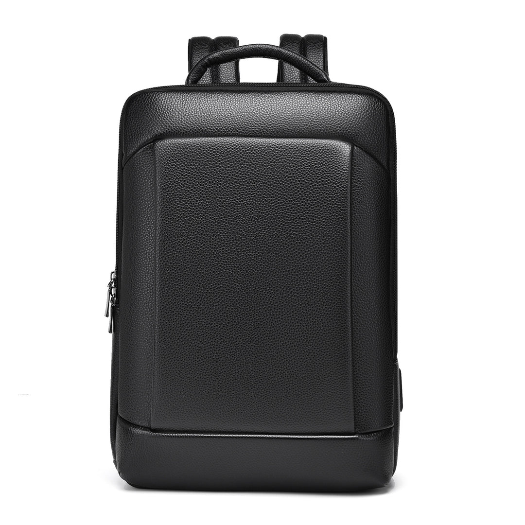 Elegant Leather Laptop Backpack