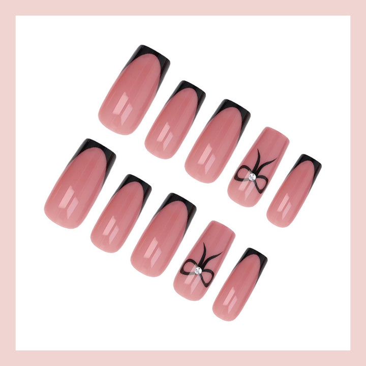 Acrylic nail set with elegant details Kalsten