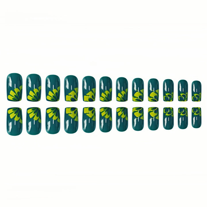 Artistic Marble Effect Nail Art Extensions Kalsten