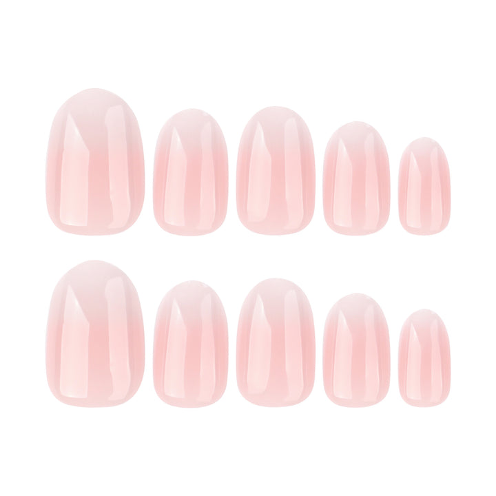 Elegant Gel Nail Extensions in Modern French Tip Design Kalsten