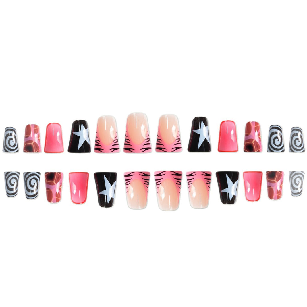 Artistic Abstract Nail Wraps Kalsten