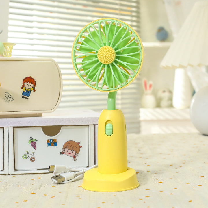 Women's portable table fan in playful flower design Kalsten