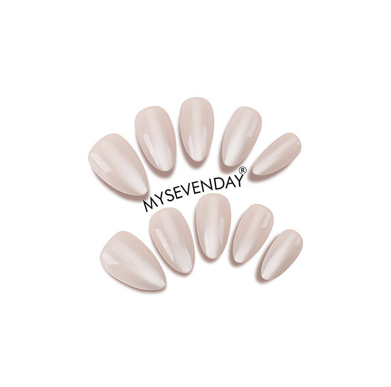 Elegant Long Almond-Shaped Press-On Nails Kalsten