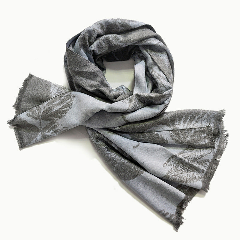 Women's Elegant and Warm Scarf with Modern Check Pattern Kalsten